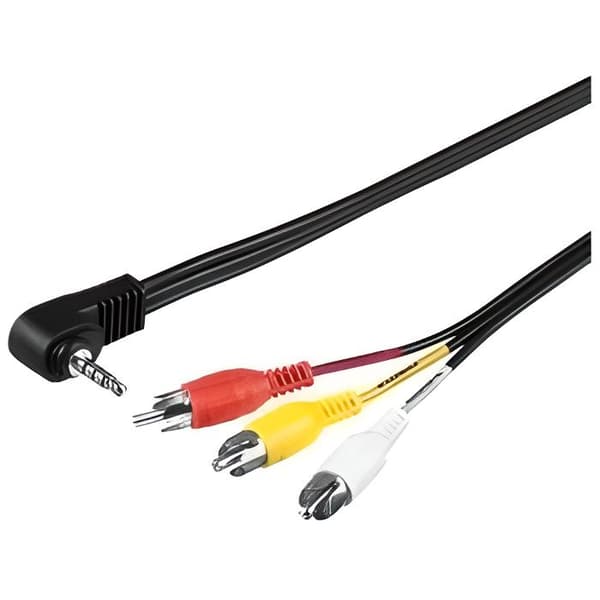 Rca-jack 3,5 mm audio-video adapterkabel, 1,5 m