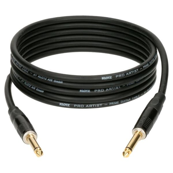 Klotz Câble Jack TS / Jack TS eller PRO ARTIST 6m Câble Instrument