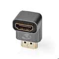 Miniatyrbild 1 av 4: HDMI™-adapter - Nedis - CVTB34901GY - 90° vinklad - Guldpläterad - Gun Metal Grey Aluminium