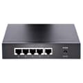 Miniatyrbillede 4 af 11: StarTech.com 5-ports Gigabit-switch - Uadministreret 2,5 Gbit/s-switch - Kontor/hjemmenetværk/LAN-switch/distributør til desktop/vægmontering - Bagudk