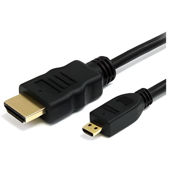 Mikro HDMI till HDMI-kabel