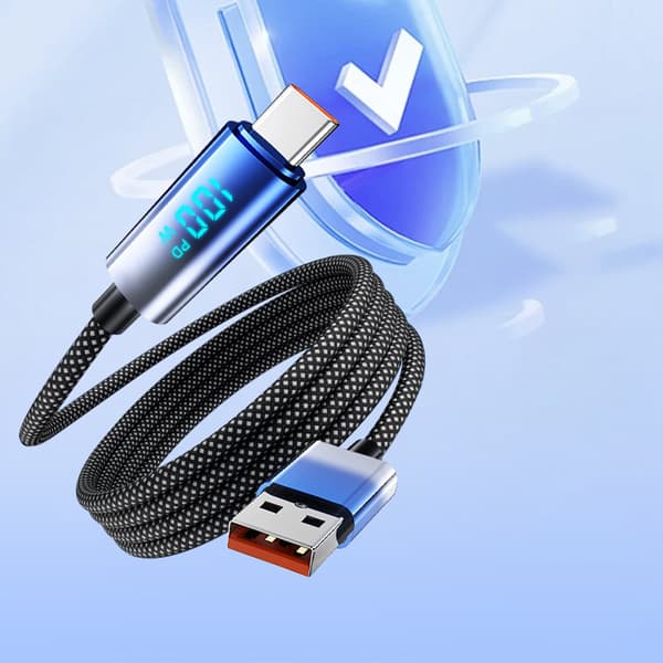 INF ZL-TK18 Piilotettu digitaalinen näyttö USB-C - USB-C -kaapeli 2 m