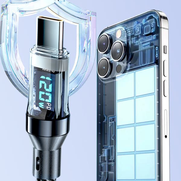 INF Digital Display PD 2-Meter Ladekabel  M   S