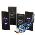 Miniatyrbild 8 av 8: INF Digital Display PD 2-Meters Laddningskabel  M   M