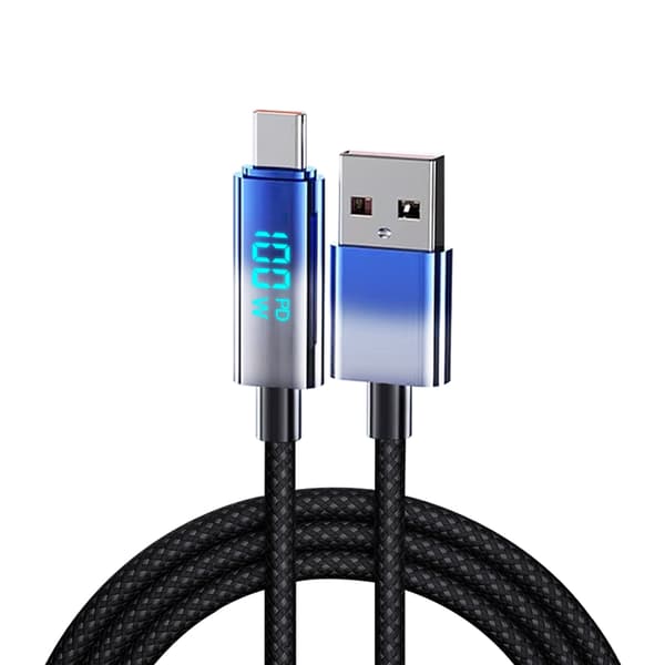 INF ZL-TK18 Piilotettu digitaalinen näyttö AC-datakaapeli  1 m
