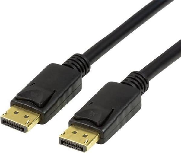 LogiLink CV0120 DisplayPort kabel 2 m Sort