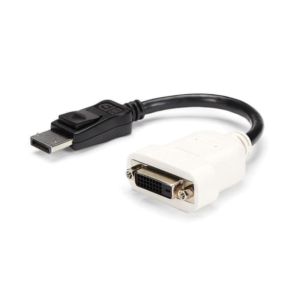 StarTech.com DisplayPort till DVI-adapter - videoomvandlare - DP (hane) DVI (hona) - DisplayPort-adapter - enkellänk - DisplayPort (M) - DVI-D (F) - 2