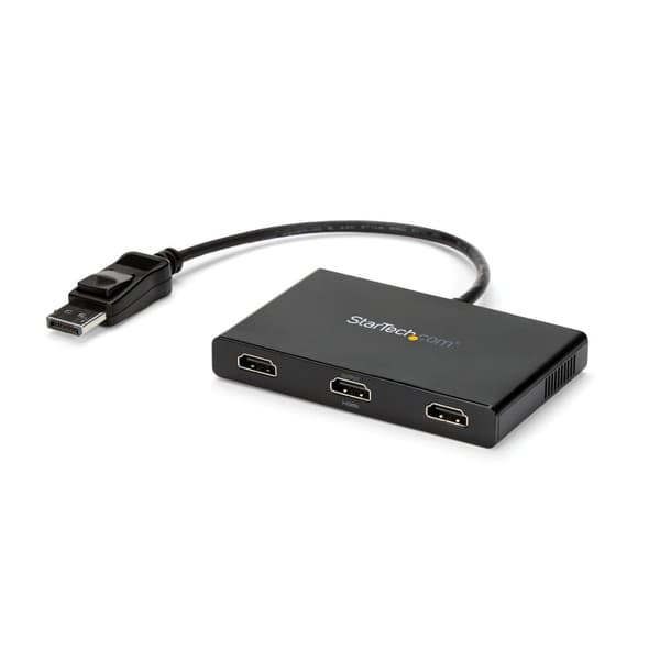 StarTech DisplayPort till HDMI Multi-Monitor Splitter - 3 Port MST Hub