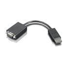 Lenovo - VGA-kabel - 20-bens DisplayPort - HD-15 - 20 cm (DisplayPort 1.1a) (57Y4393)