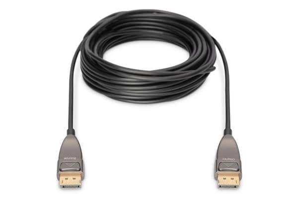 DIGITUS DisplayPort AOC Hybrid Glasfas