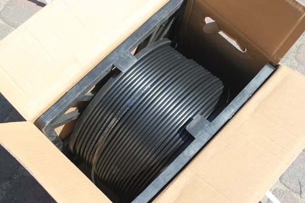 Conotech NS-113 Trishield PE sort kabel i metermål