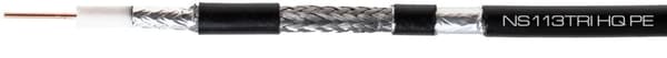 Conotech NS-113 Trishield PE sort kabel i metermål