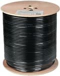 Miniatyrbillede 7 af 7: Conotech NS-113 Trishield PE sort kabel i metermål
