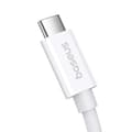 Miniatyrbillede 4 af 7: Baseus Superior USB C til USB C datakabel 1 m 240 W Hvid