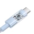 Miniatyrbild 3 av 6: Baseus Gem USB A till USB C snabbladdningskabel 2 m 100 W Blå