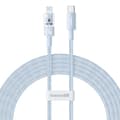 Miniatyrbillede 1 af 6: Baseus Gem USB-C til iP hurtigopladerkabel 2 m 20 W Blå