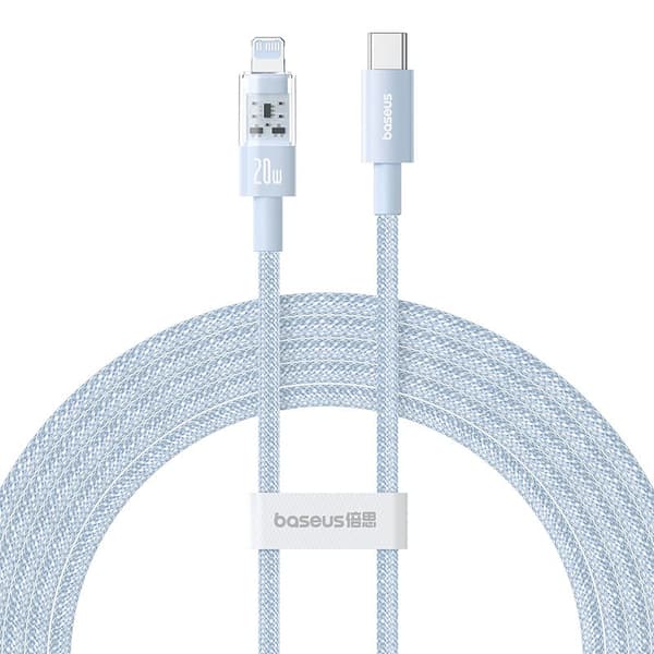 Baseus Gem USB-C til iP hurtigopladerkabel 2 m 20 W Blå