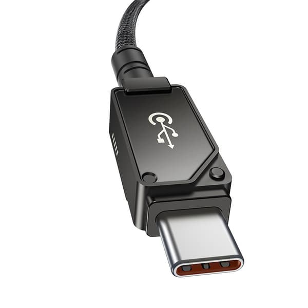 Baseus Ubrydeligt USB C til USB C kabel 2 m 100 W Hvid