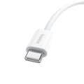 Miniatyrbillede 6 af 8: Baseus Superior USB C til USB C datakabel 2 m 30 W Hvid