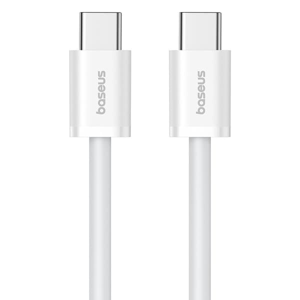 Baseus Superior USB C til USB C datakabel 2 m 30 W Hvid