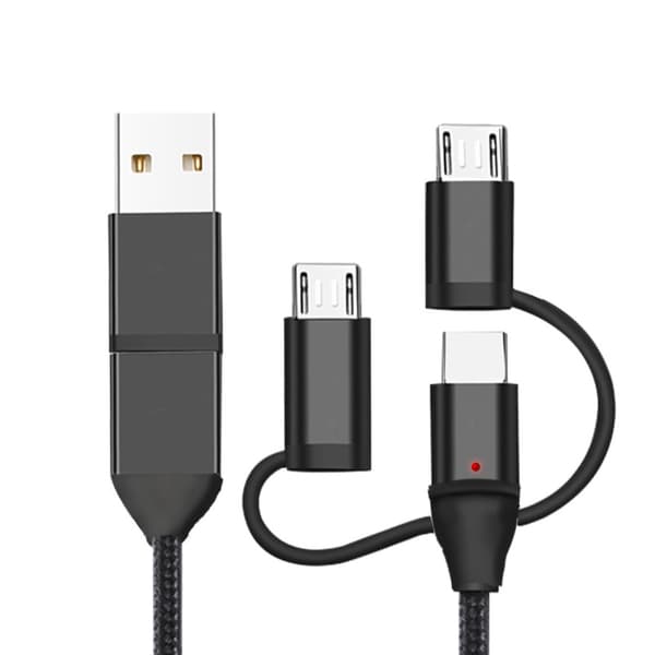 INF 60W PD Snabbladdningskabel för Apple & Android  1m