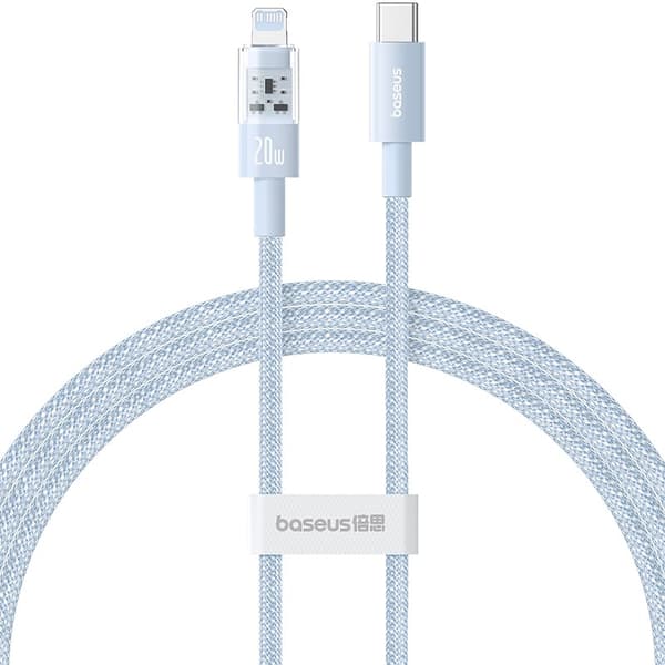 Baseus Gem USB-C til iP hurtigopladerkabel 1 m 20 W Blå