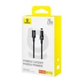 Miniatyrbild 5 av 6: Baseus Gem USB-C till iP snabbladdningskabel 1 m 20 W Svart
