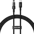 Miniatyrbild 1 av 6: Baseus Gem USB-C till iP snabbladdningskabel 1 m 20 W Svart