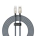 Miniatyrbillede 1 af 8: Baseus Ubrydeligt USB A til USB C kabel 2 m 100 W Hvid