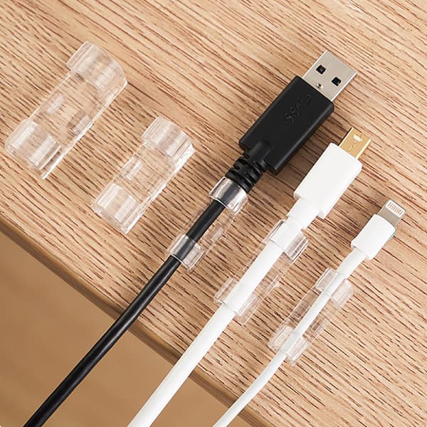Selvklebende kabelklemme 4-6 mm 20-pk