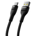 Miniatyrbild 5 av 8: Baseus Flash 2 USB A till USB C snabbladdningskabel 2 m 100 W Svart