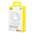Miniatyrbillede 5 af 6: Baseus Gem USB A til USB C hurtigopladerkabel 2 m 100 W Hvid