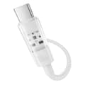 Miniatyrbillede 2 af 6: Baseus Gem USB A til USB C hurtigopladerkabel 2 m 100 W Hvid