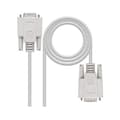 Miniatyrbild 1 av 4: Kabel NANOCABLE 10.14.0202 PUERTO SERIES DB9 RS232 1.8 M - - - NANOCABLE
