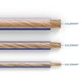 Miniatyrbild 3 av 4: PureLink SP020-025 högtalarkabel 2 x 4,0 mm² (99,9 % OFC solid koppar 0,10 mm) Hifi-högtalarkabel, 25 m, tr SP020-02