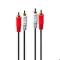 Miniatyrbild 3 av 3: Lindy Premium Audio Kabel RCA x 2 (M) till RCA x 2 (M) 2m