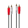Miniatyrbild 2 av 3: Lindy Premium Audio Kabel RCA x 2 (M) till RCA x 2 (M) 2m