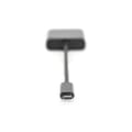 Miniatyrbild 2 av 4: Digitus DA-70852, 0,15 m, USB C, HDMI typ A (standard), hane, hona, rak
