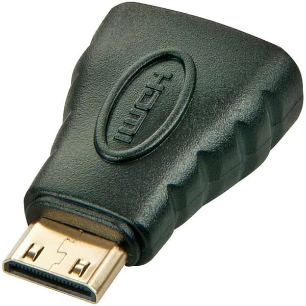 Mini-HDMI till HDMI-adapter (C hane / A hona)