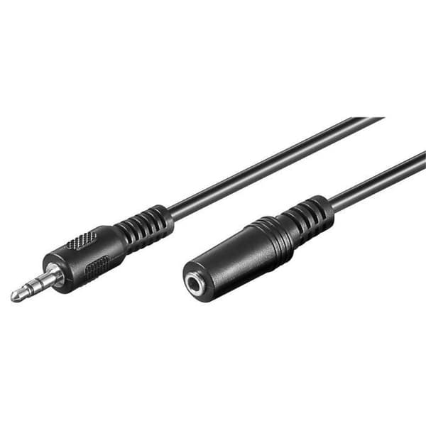 PremiumCord 3,5 mm M/F stereojackkabel 3m - kjackmf3