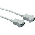 Miniatyrbild 2 av 3: Standard VGA-kabel för bildskärm - Kabel och - Grå - 1,8m - Skärmad