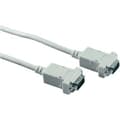 Miniatyrbild 1 av 3: Standard VGA-kabel för bildskärm - Kabel och - Grå - 1,8m - Skärmad