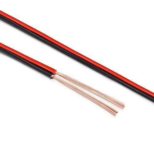 MANAX 4054436856096 - KABLER - Högtonkabel Röd/svart 2x 1,5mm 20m