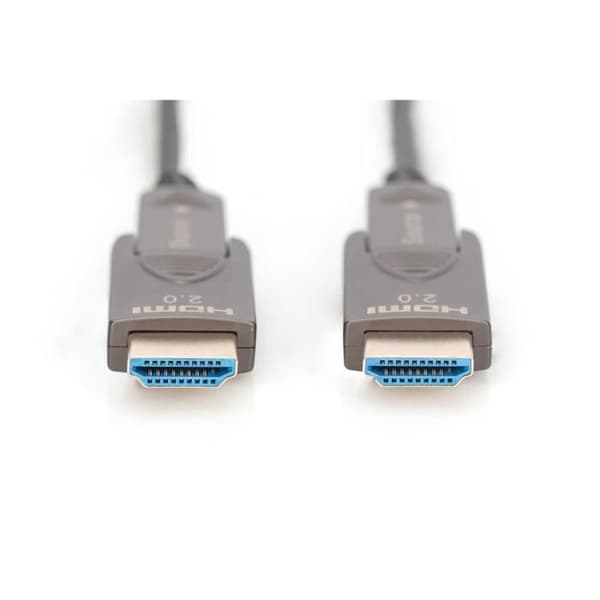 15 m HDMI-kabel - DIGITUS AK-330127-150-S - HDMI Typ A (Standard) - HDMI Typ D (Mikro) - Svart