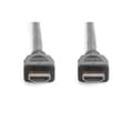 Miniatyrbild 3 av 3: 5m HDMI-kabel - DIGITUS - AK-330124-050-S - 3D-kompatibilitet - HDMI Ethernet - Svart