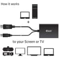 Miniatyrbild 4 av 4: TV-adapter, monitor club3D CAC-1010 [1x DisplayPort hane, USB 2.0 typ A hane - 1x DVI hona 24 + 5 stift] Svart 1 st (s) | KABEL -