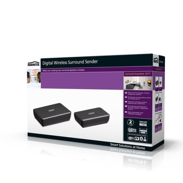 Marmitek Surround Anywhere 221, 0 - 50°C, 5V, 18V, 600mA, 3600mA, Typ C (Europlugg)