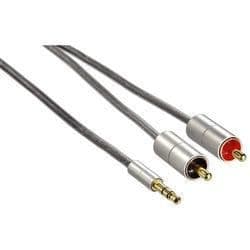 HAMA - Jackkabel 3,5 2 rca mm längd 1 m