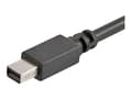 Miniatyrbild 3 av 4: USB-C till Mini DisplayPort-adapterkabel - STARTECH - 1,8 m - 4K 60 Hz - Svart - Plug and Play