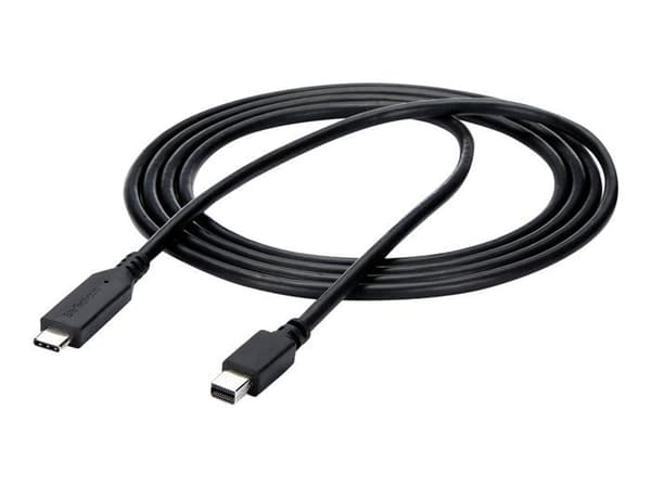 USB-C till Mini DisplayPort-adapterkabel - STARTECH - 1,8 m - 4K 60 Hz - Svart - Plug and Play